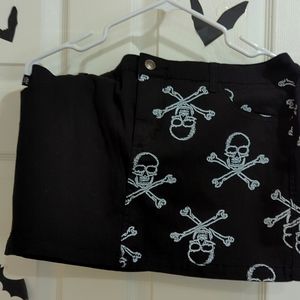 Royal bone mini skirt